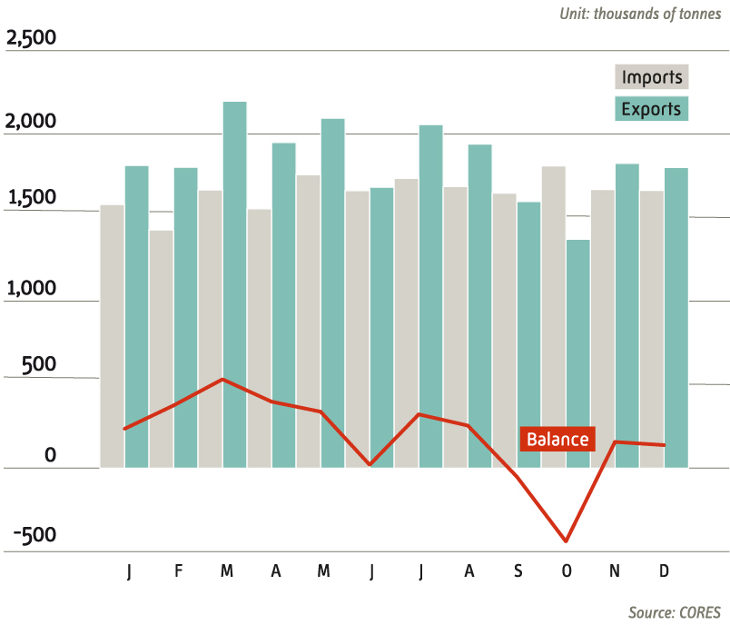 Foreign trade in petroleum products 2024